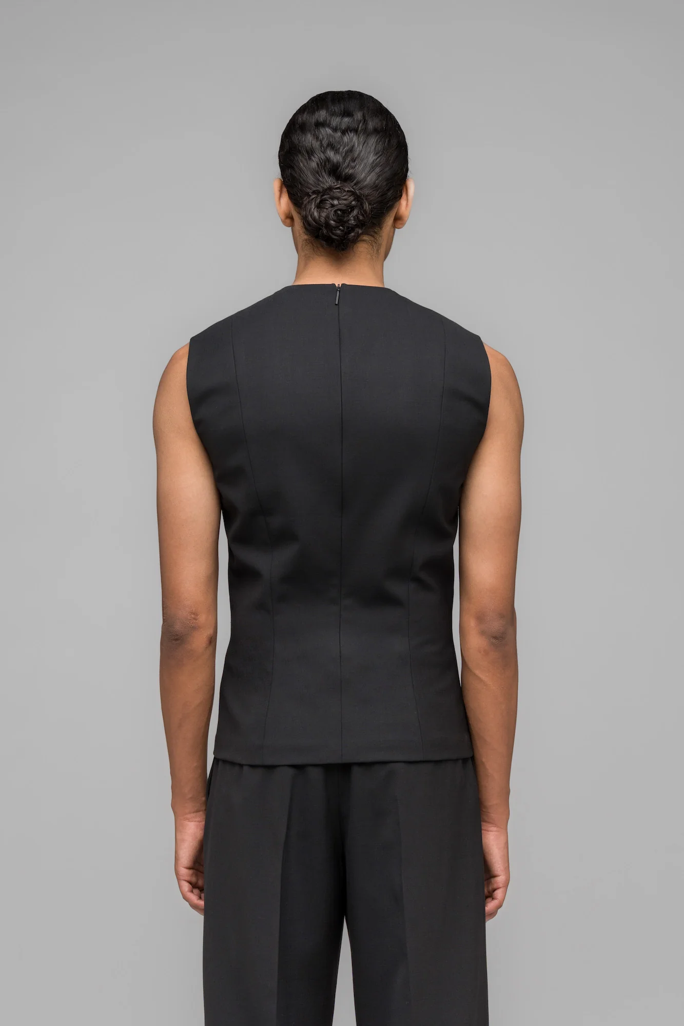 "032c OFFICE ATTIRE" CROPPED SUIT SHELL - Image 4