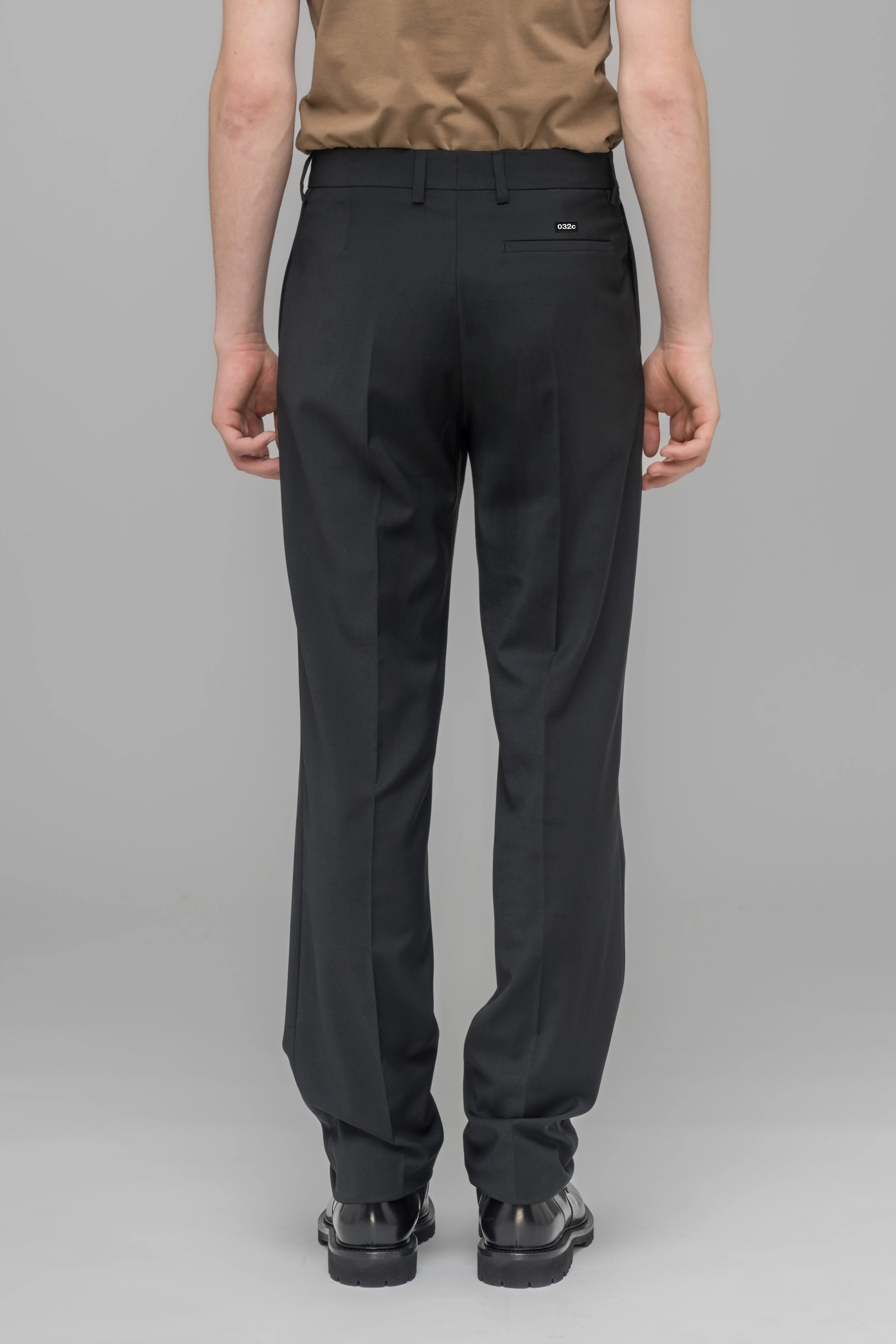 "032c OFFICE ATTIRE" STRAIGHT LEG SUIT PANTS - Image 4