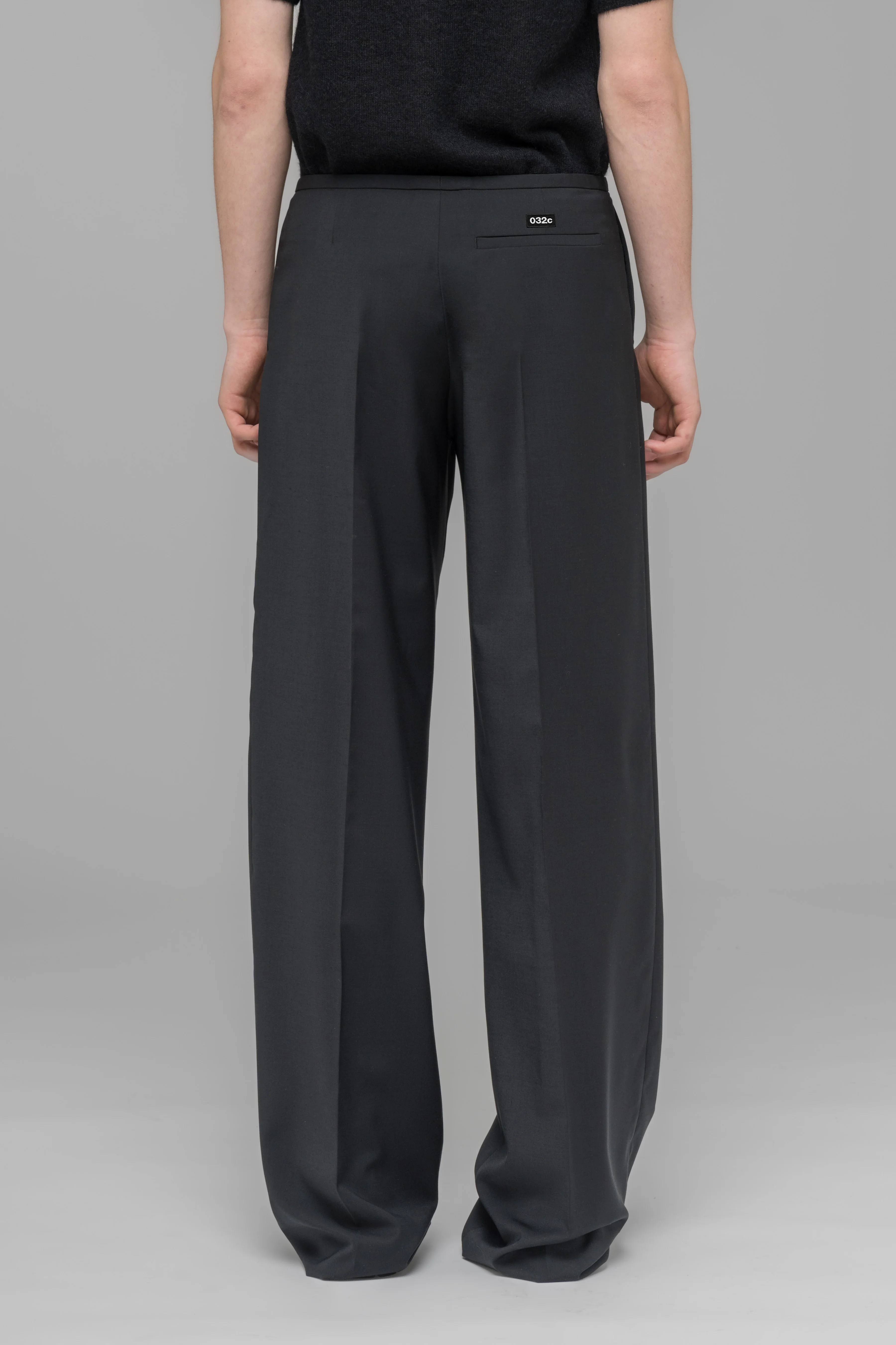 "032c OFFICE ATTIRE" WIDE LEG SUIT PANTS - Image 4