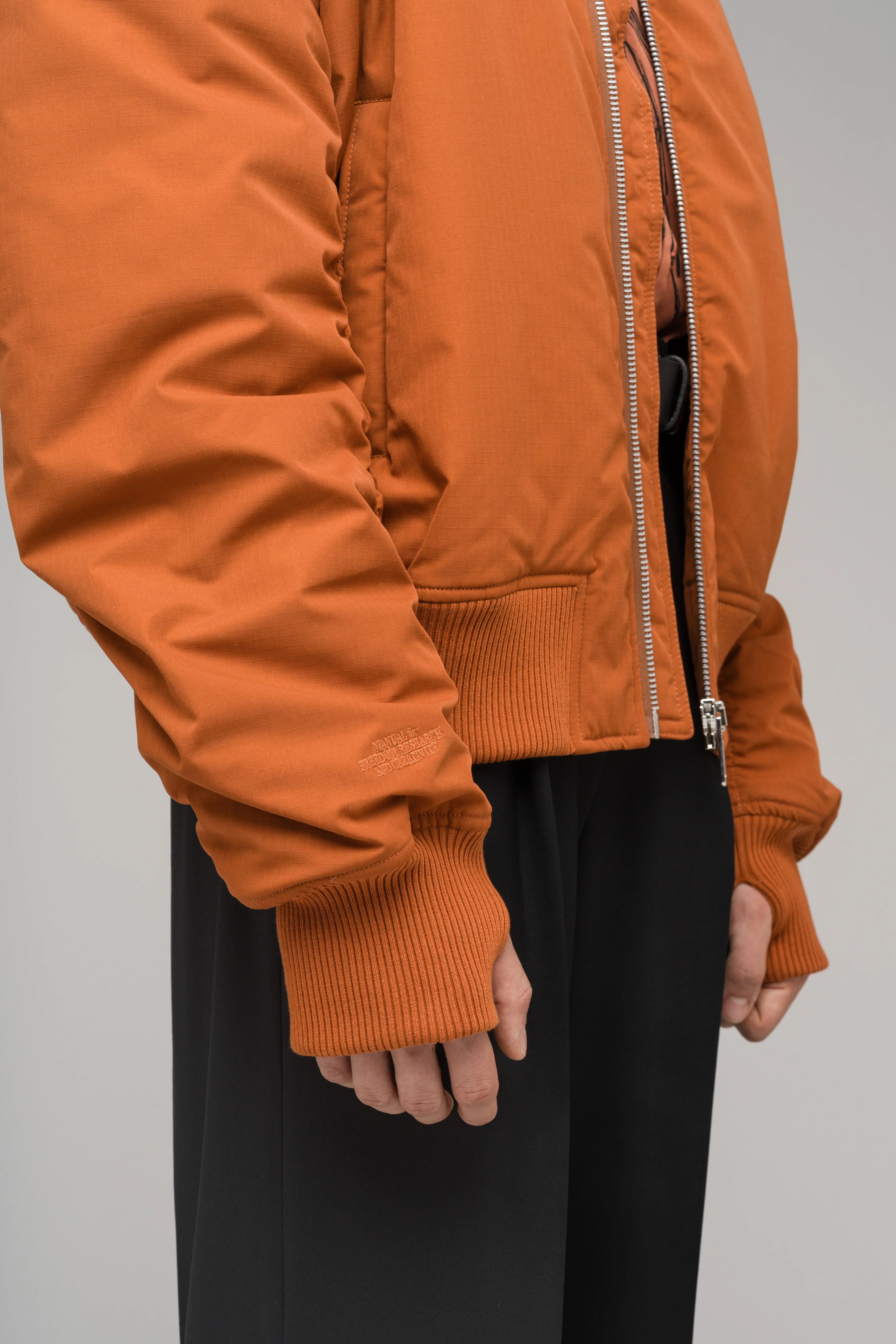 "COLLEGE" CLASSIC BOMBER JACKET - Image 5