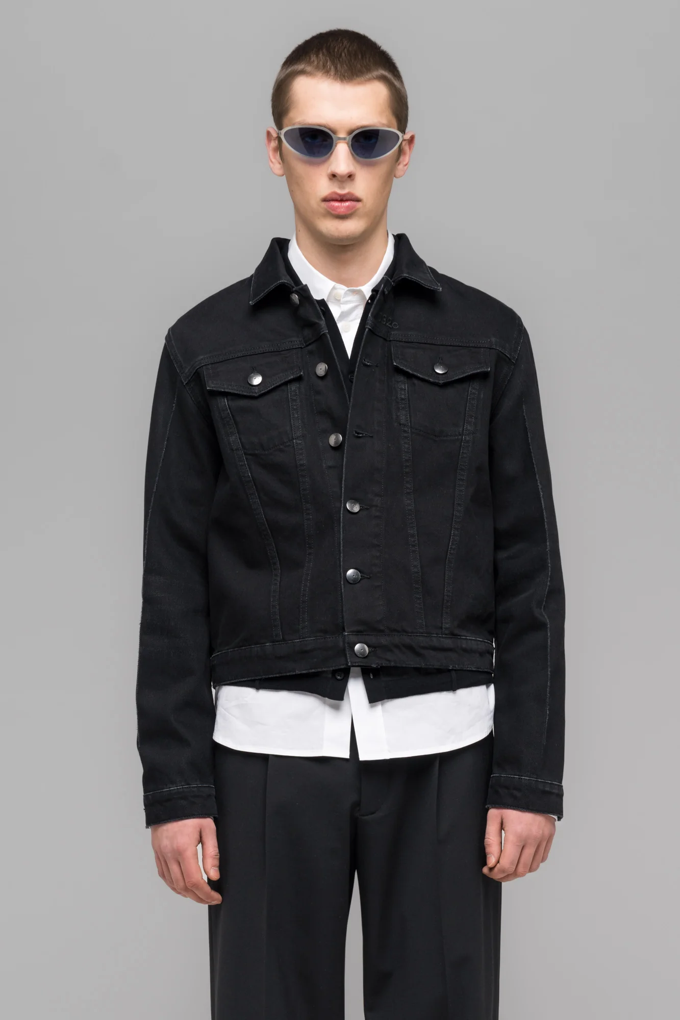 "DOWN TO EARTH" BOXY DENIM JACKET - Image 4