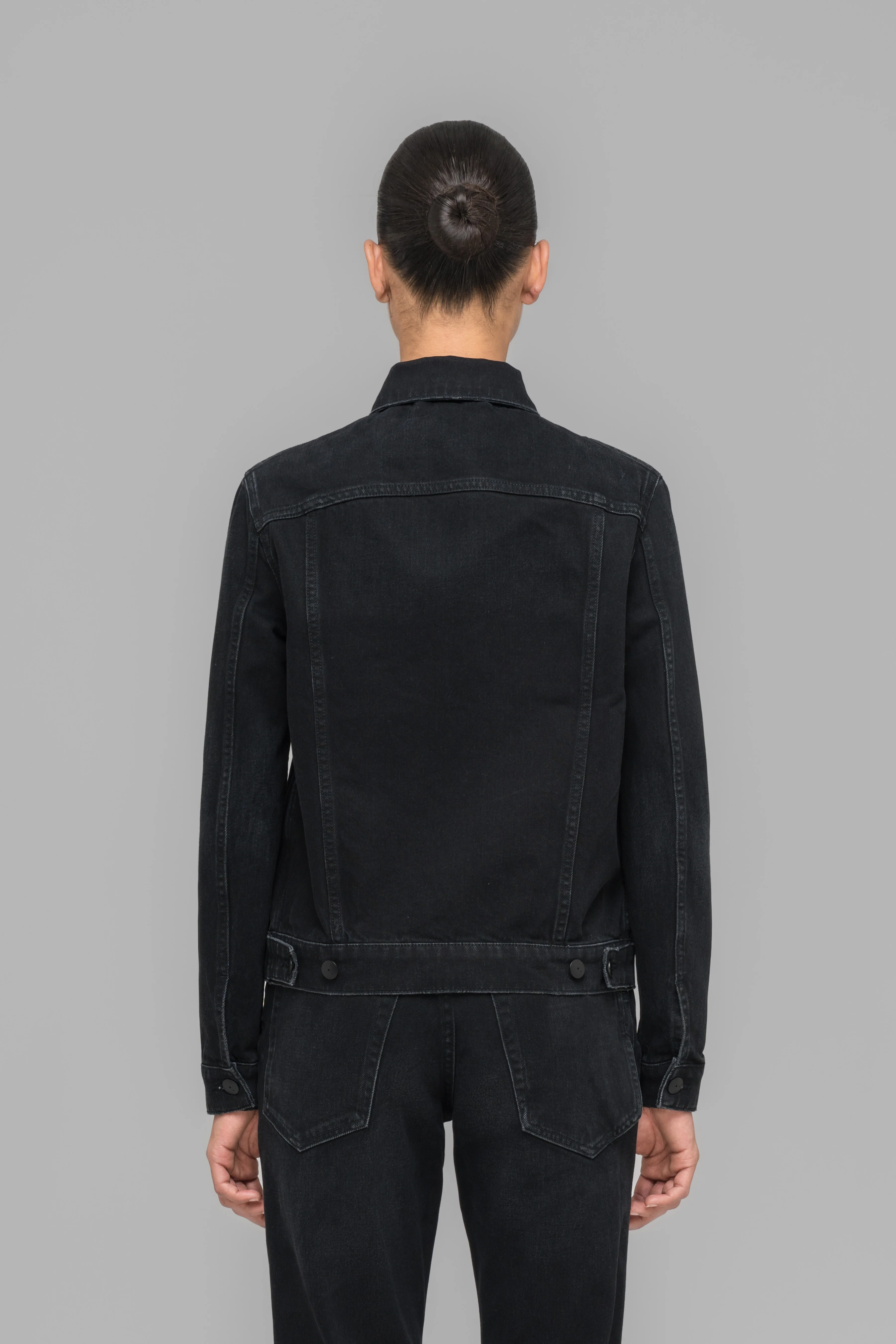 "DOWN TO EARTH" BOXY DENIM JACKET - Image 6