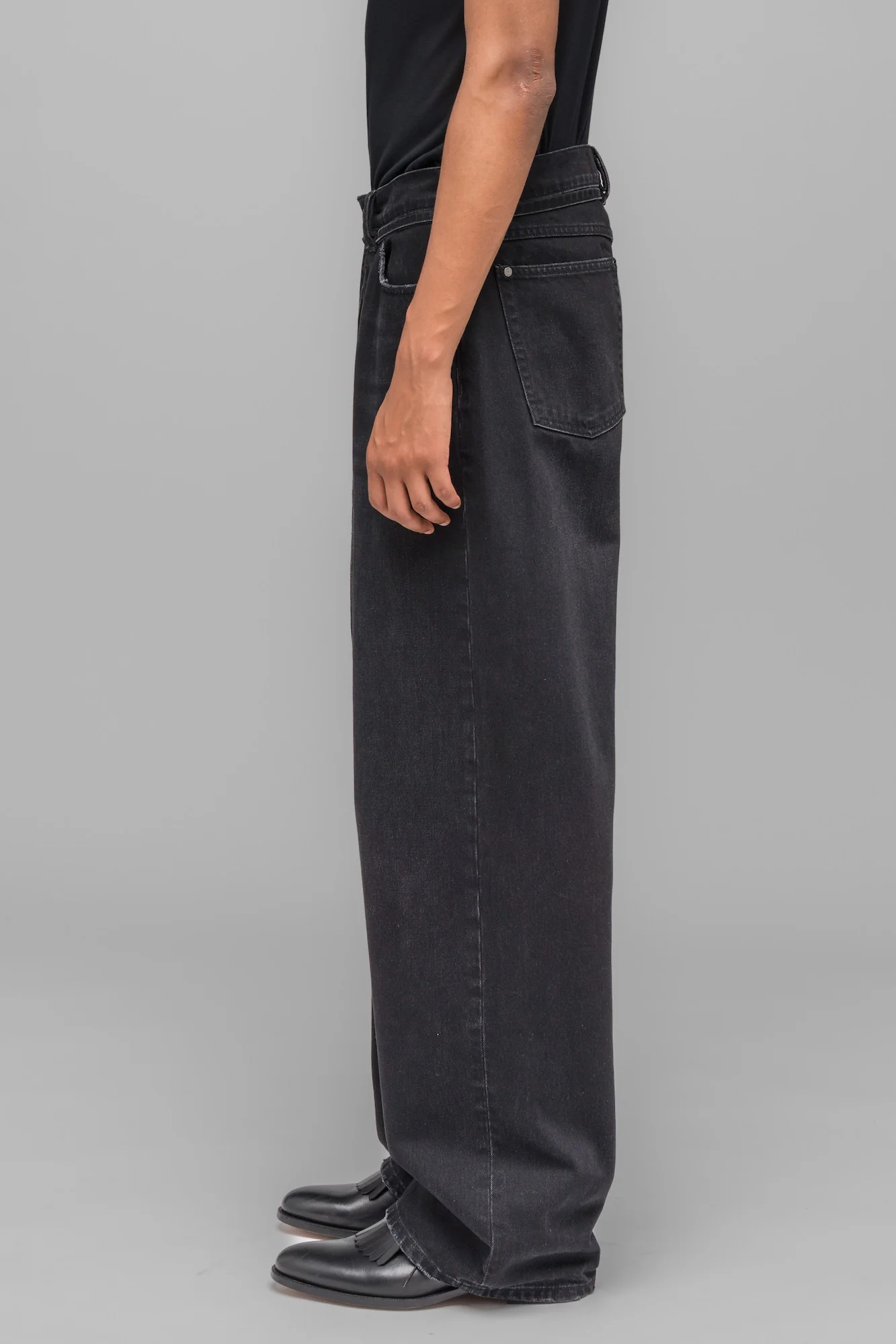 "DOWN TO EARTH" WIDE LEG JEAN - Image 4