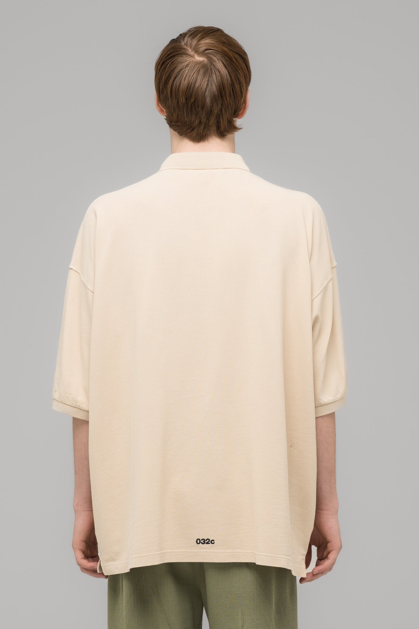 "FAINTING CROSS" OVERSIZED POLO SHIRT - Image 5