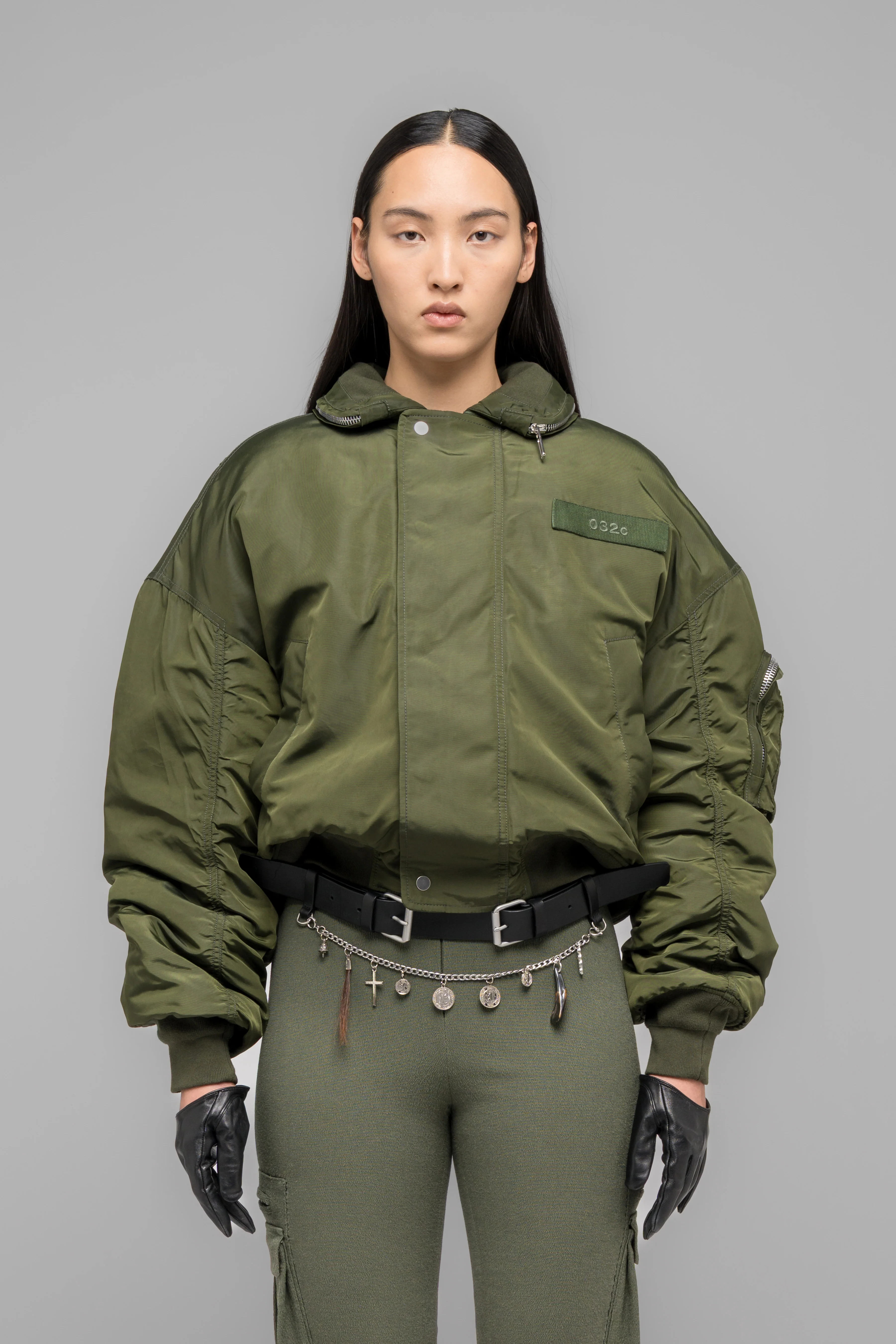 "HUNTING" BOMBER JACKET - Image 3