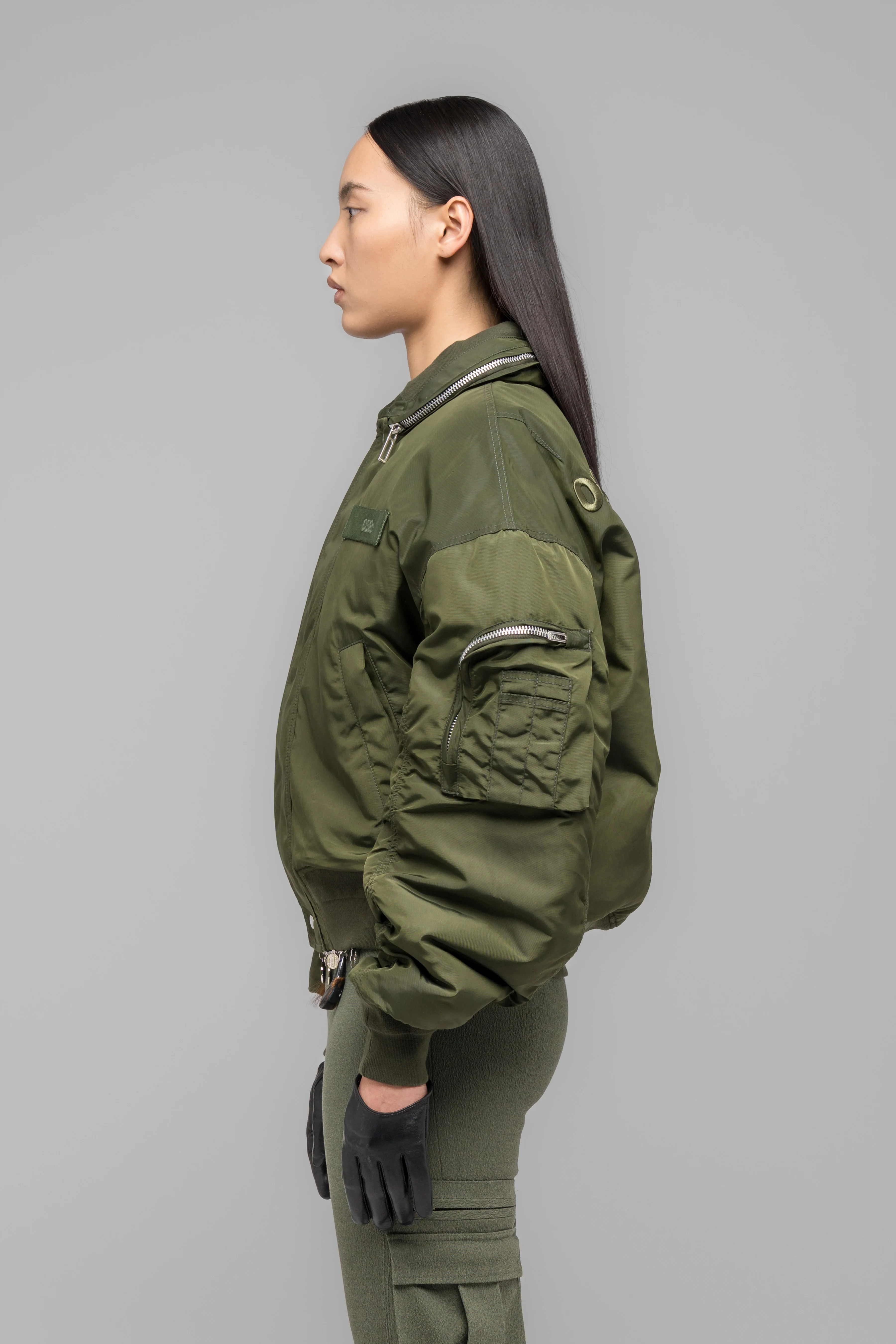 "HUNTING" BOMBER JACKET - Image 4