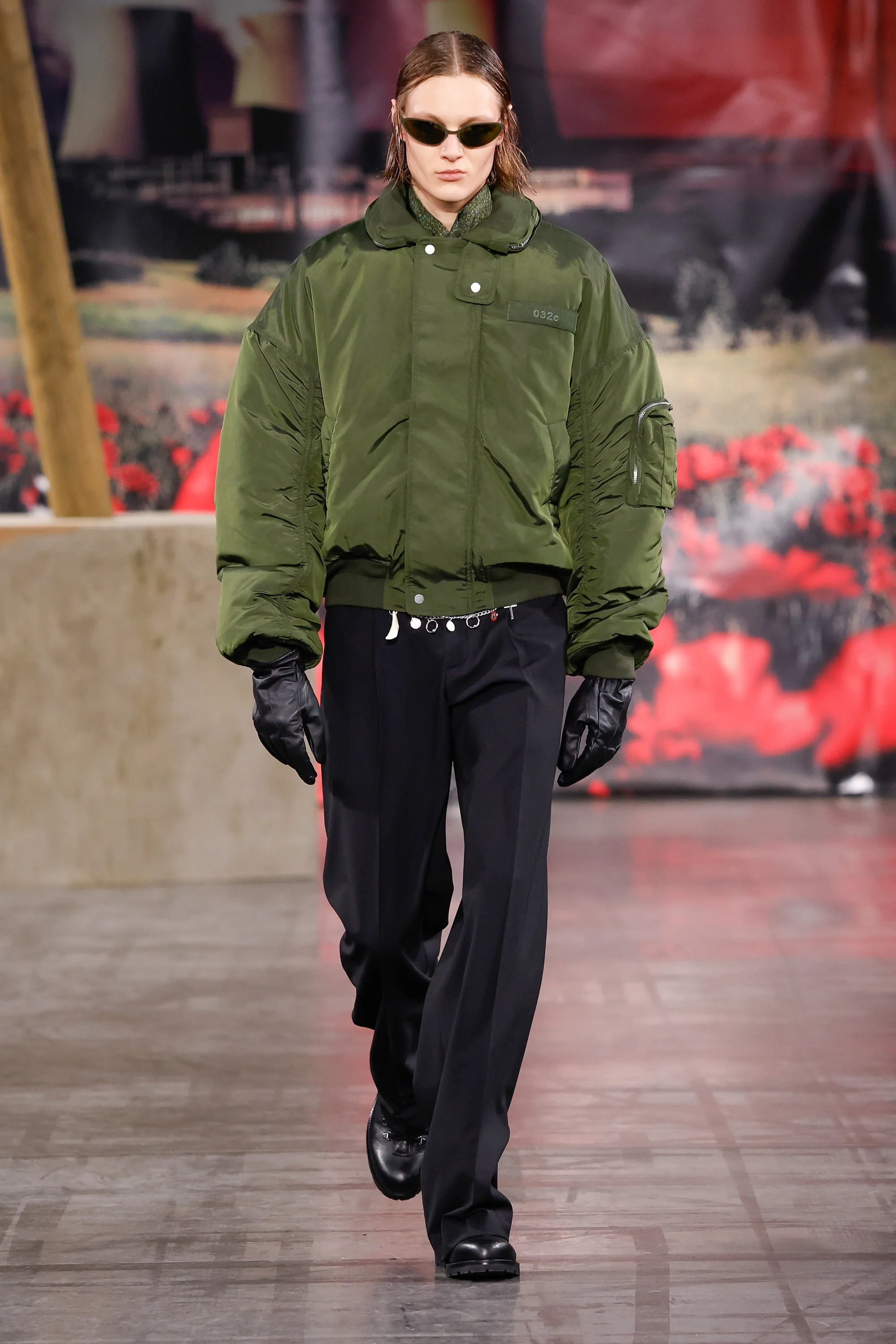 "HUNTING" BOMBER JACKET - Image 2