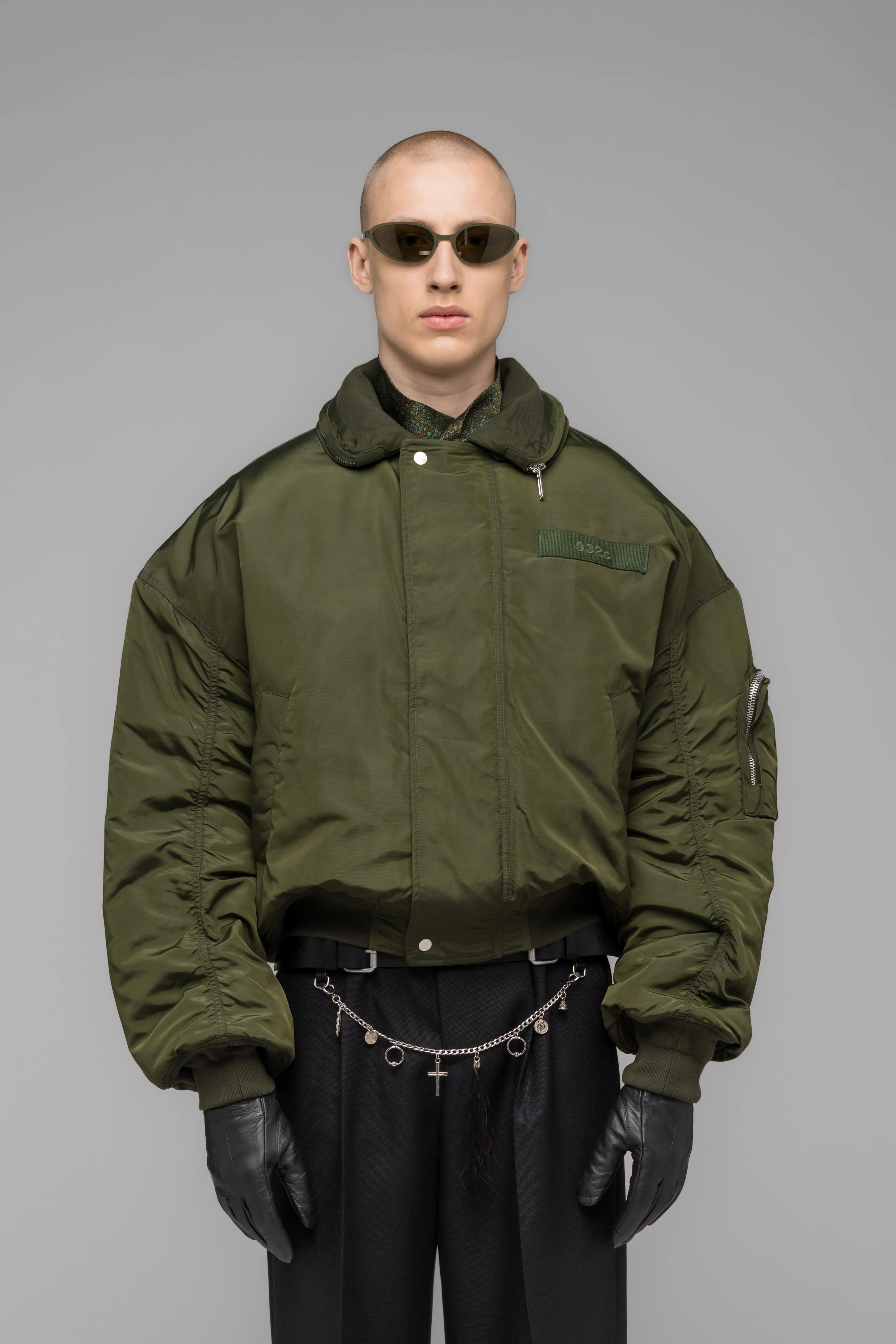 "HUNTING" BOMBER JACKET - Image 3