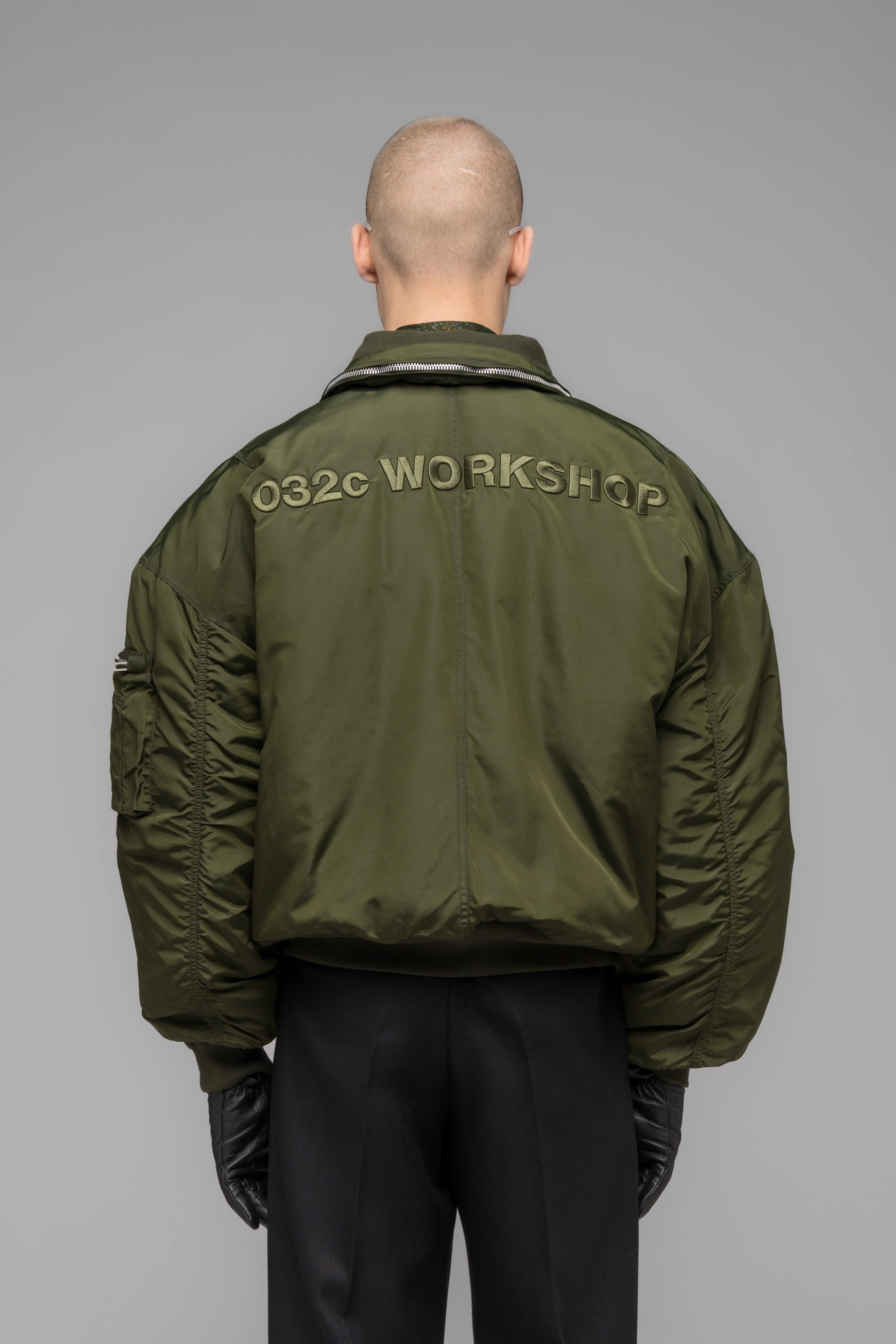 "HUNTING" BOMBER JACKET - Image 5