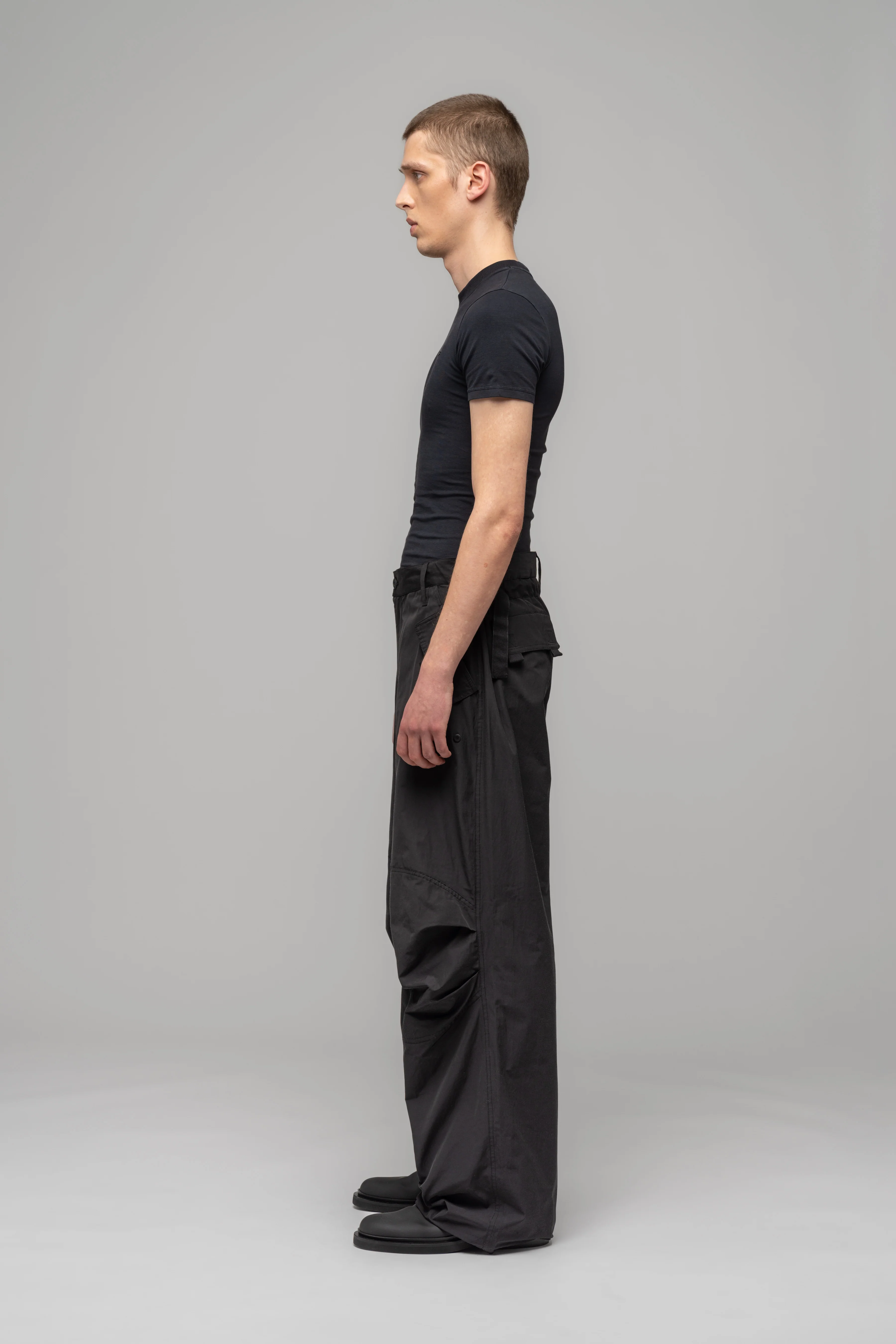 "HYPERBOLE" PARACHUTE CARGO TROUSERS - Image 2