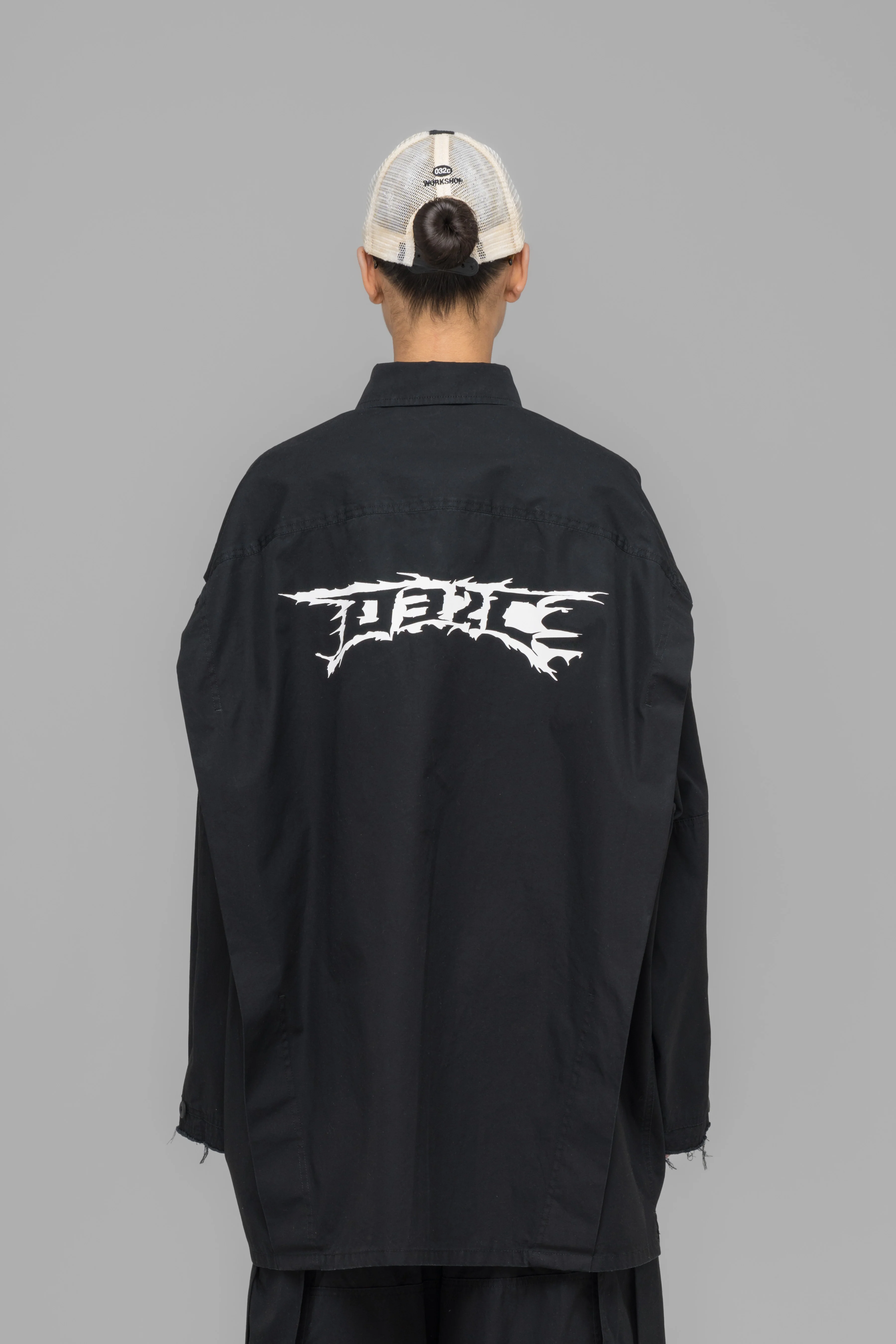 "INTERMISSION" CARGO OVERSHIRT - Image 4