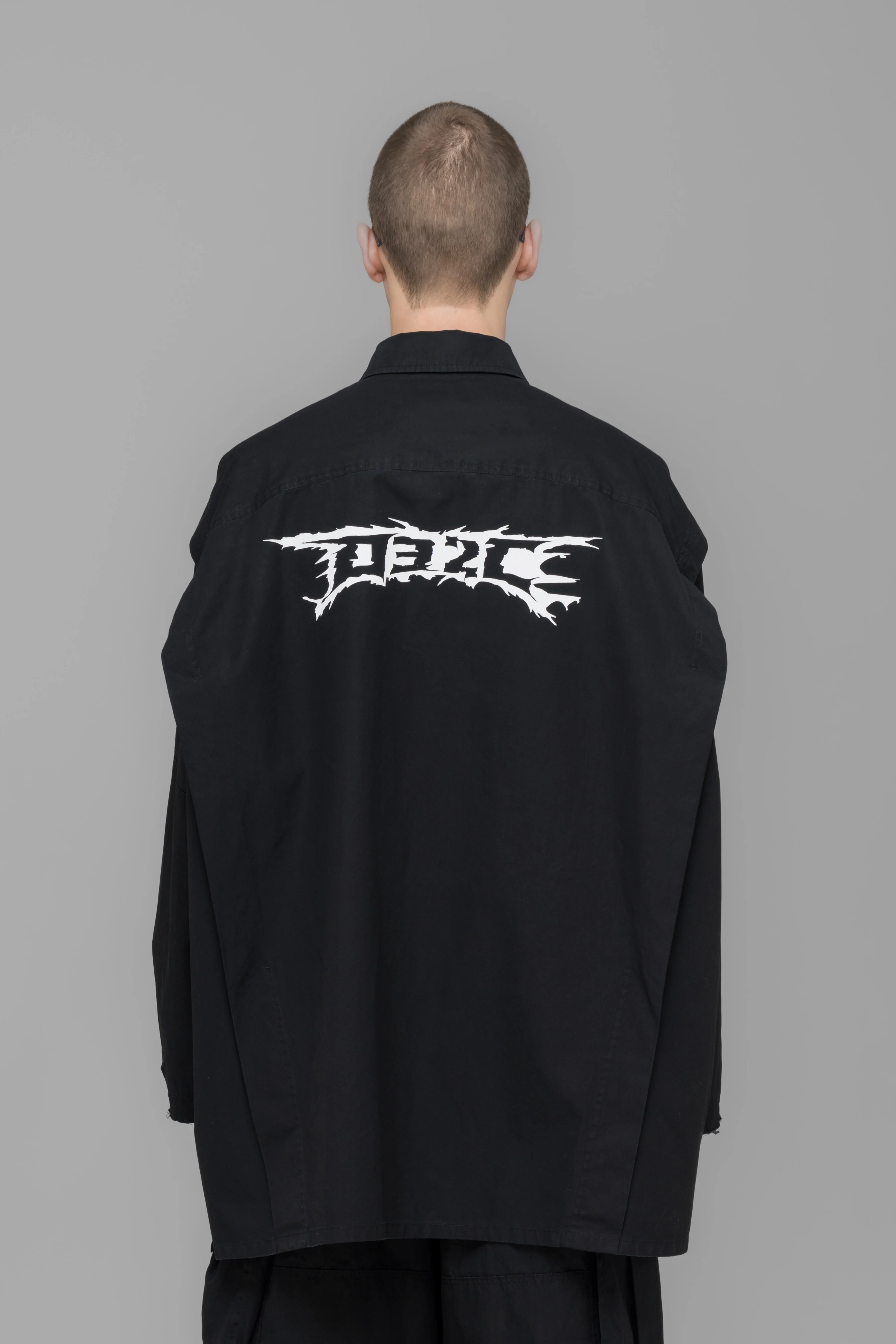 "INTERMISSION" CARGO OVERSHIRT - Image 5
