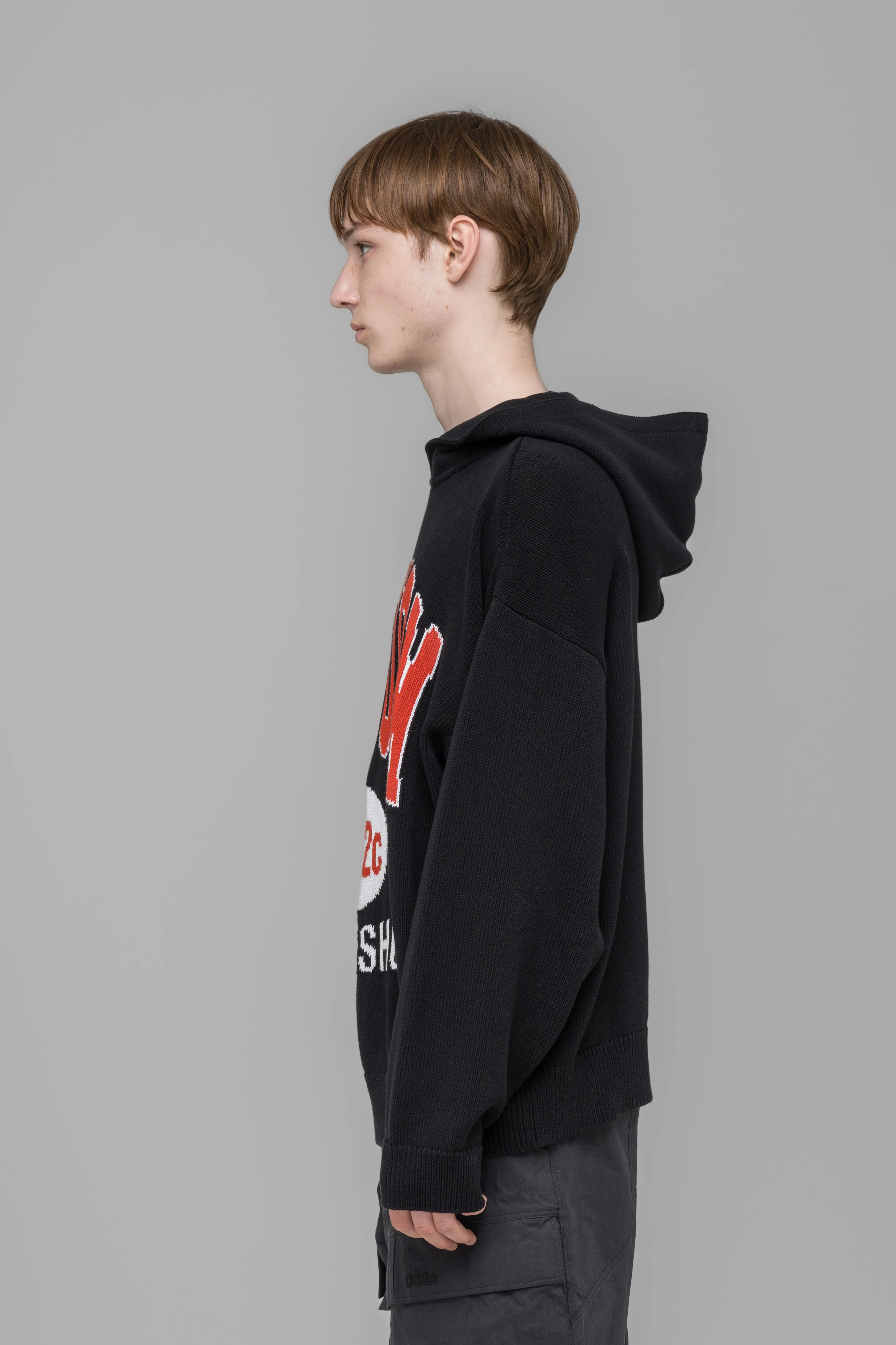 KNITTED HOODIE - Image 6