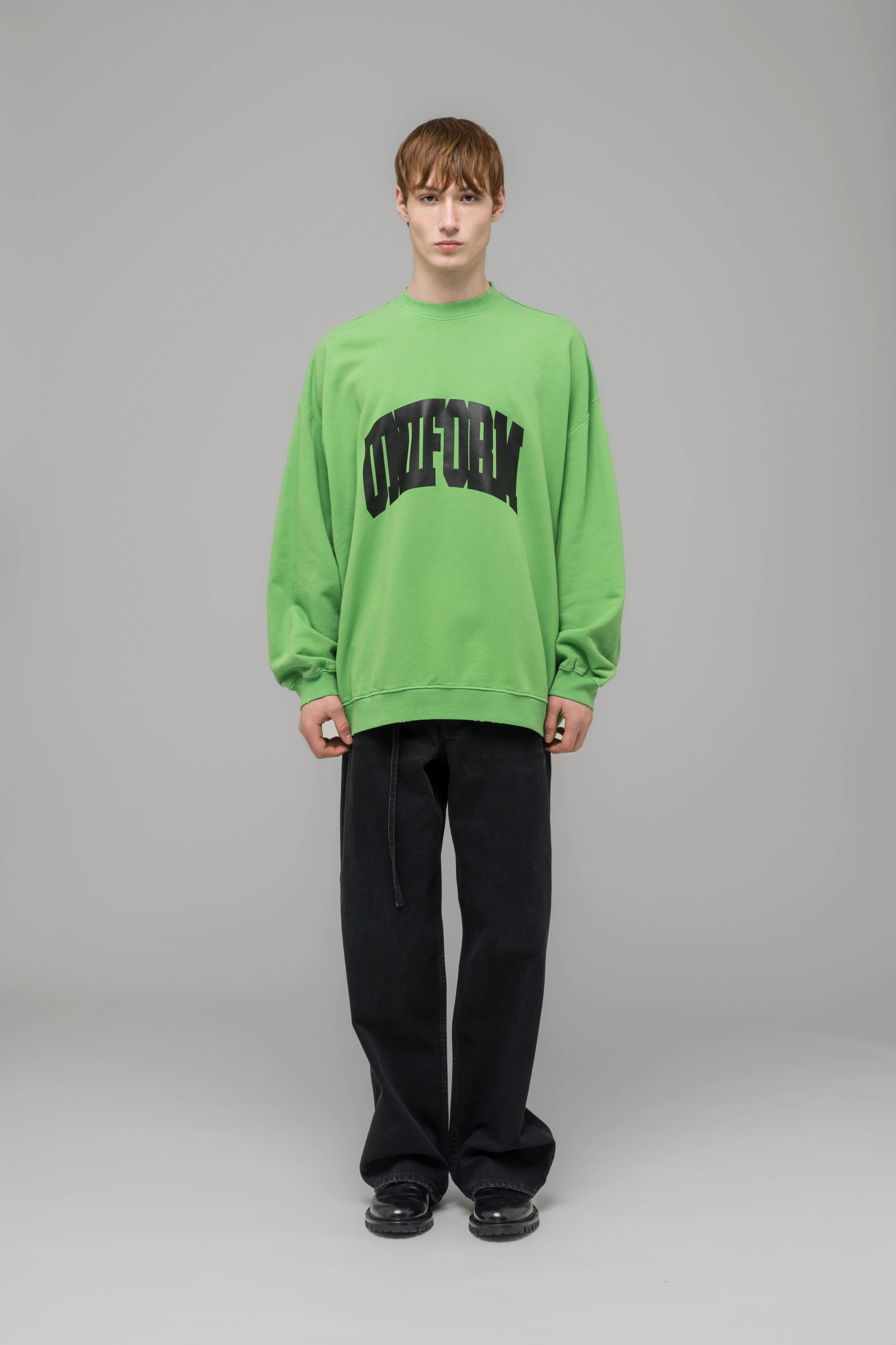 OVERSIZED CREWNECK WITH PRINT - Image 3