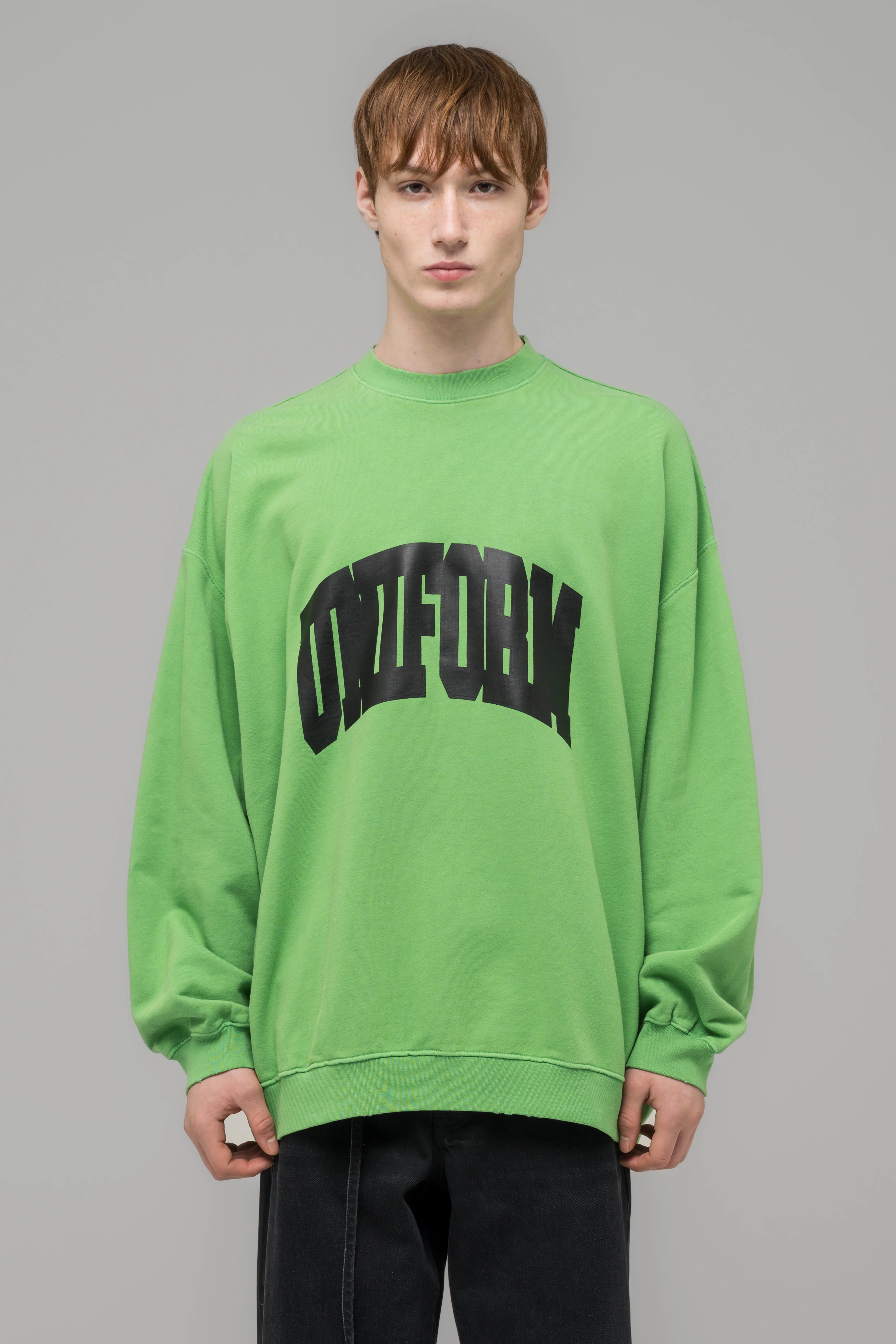 OVERSIZED CREWNECK WITH PRINT - Image 4