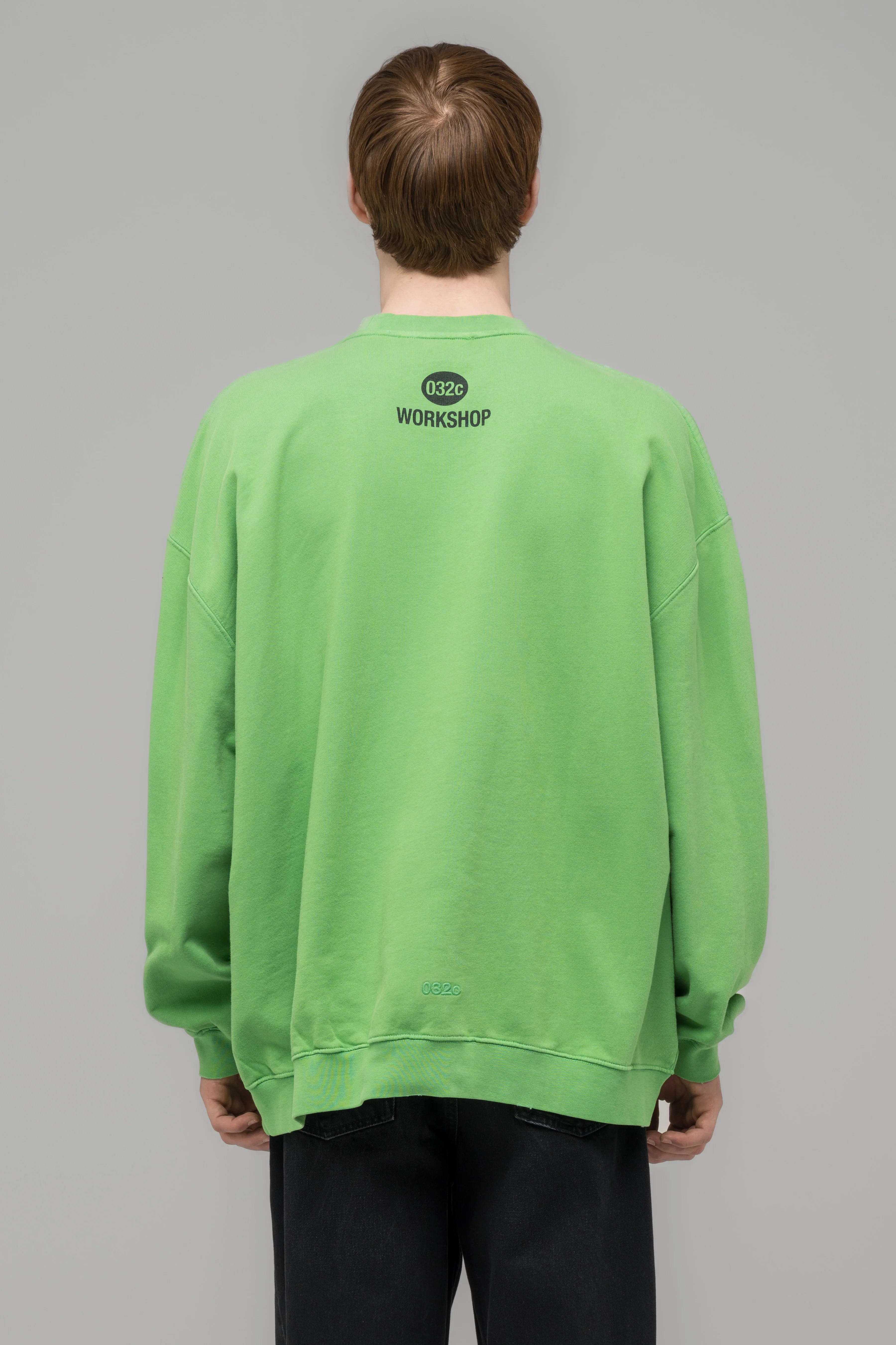 OVERSIZED CREWNECK WITH PRINT - Image 6