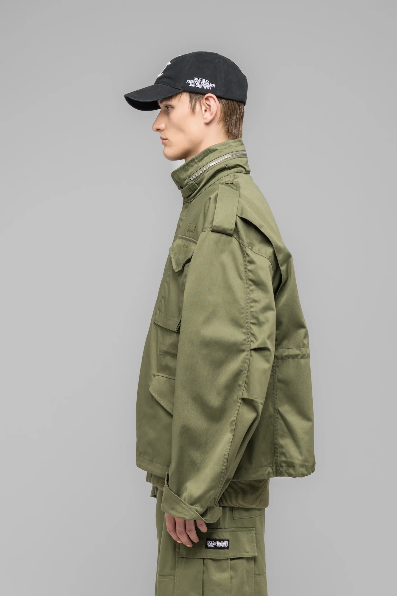 "MASKED CHOICE" BOMBER JACKET - Image 3