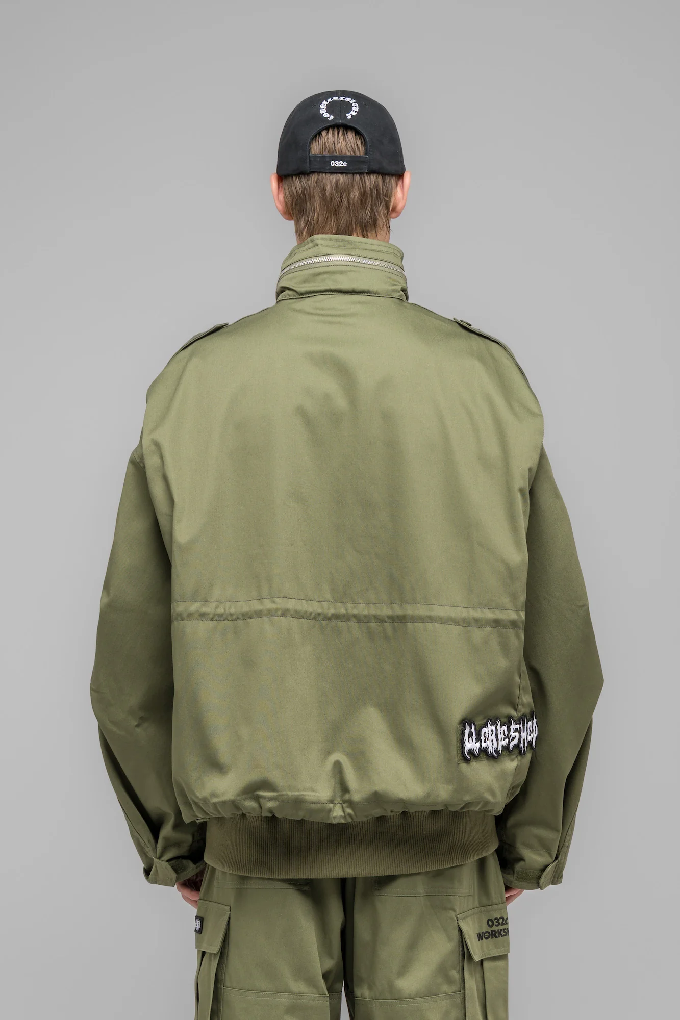 "MASKED CHOICE" BOMBER JACKET - Image 4