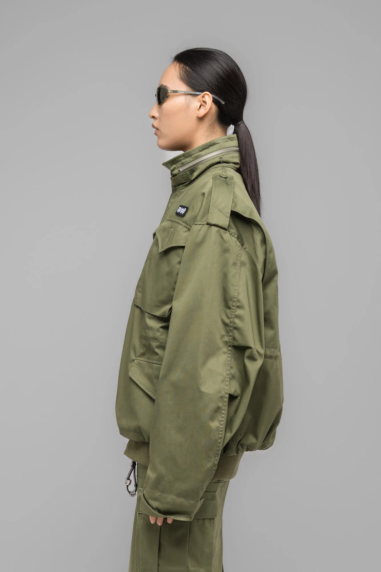 "MASKED CHOICE" BOMBER JACKET - Image 3
