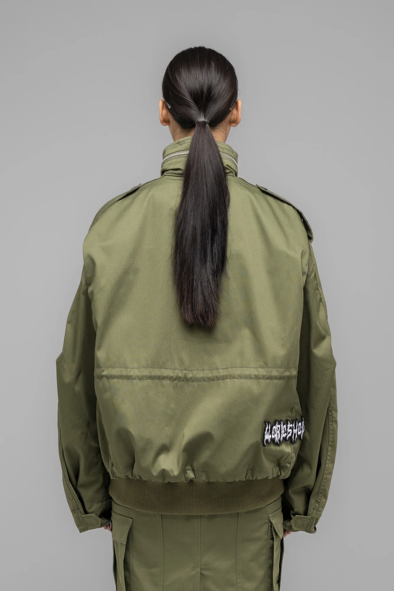 "MASKED CHOICE" BOMBER JACKET - Image 4