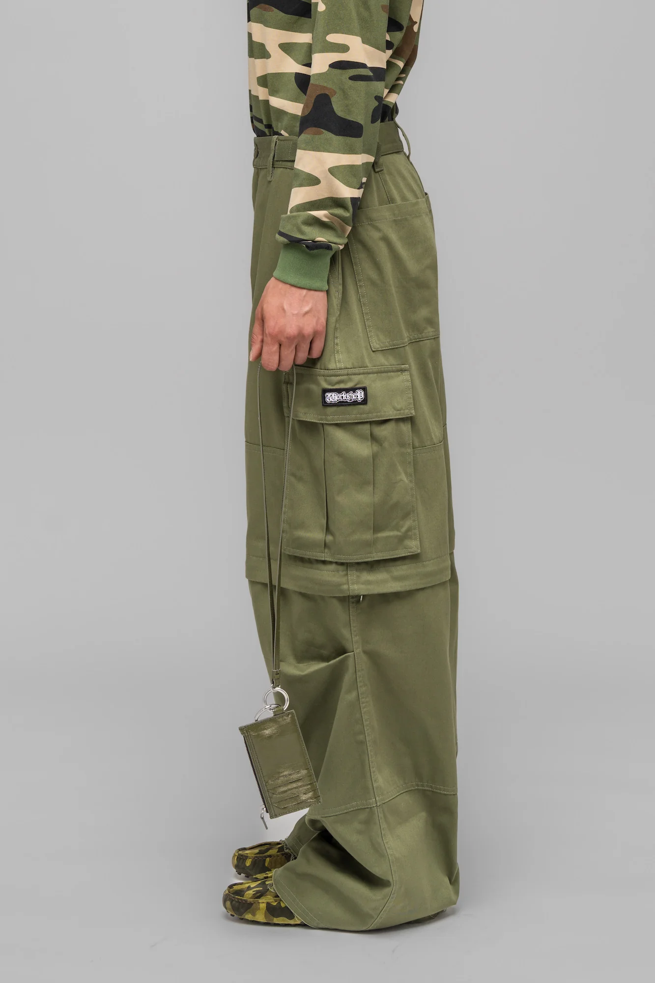 "MASKED CHOICE" CARGO PANTS - Image 4