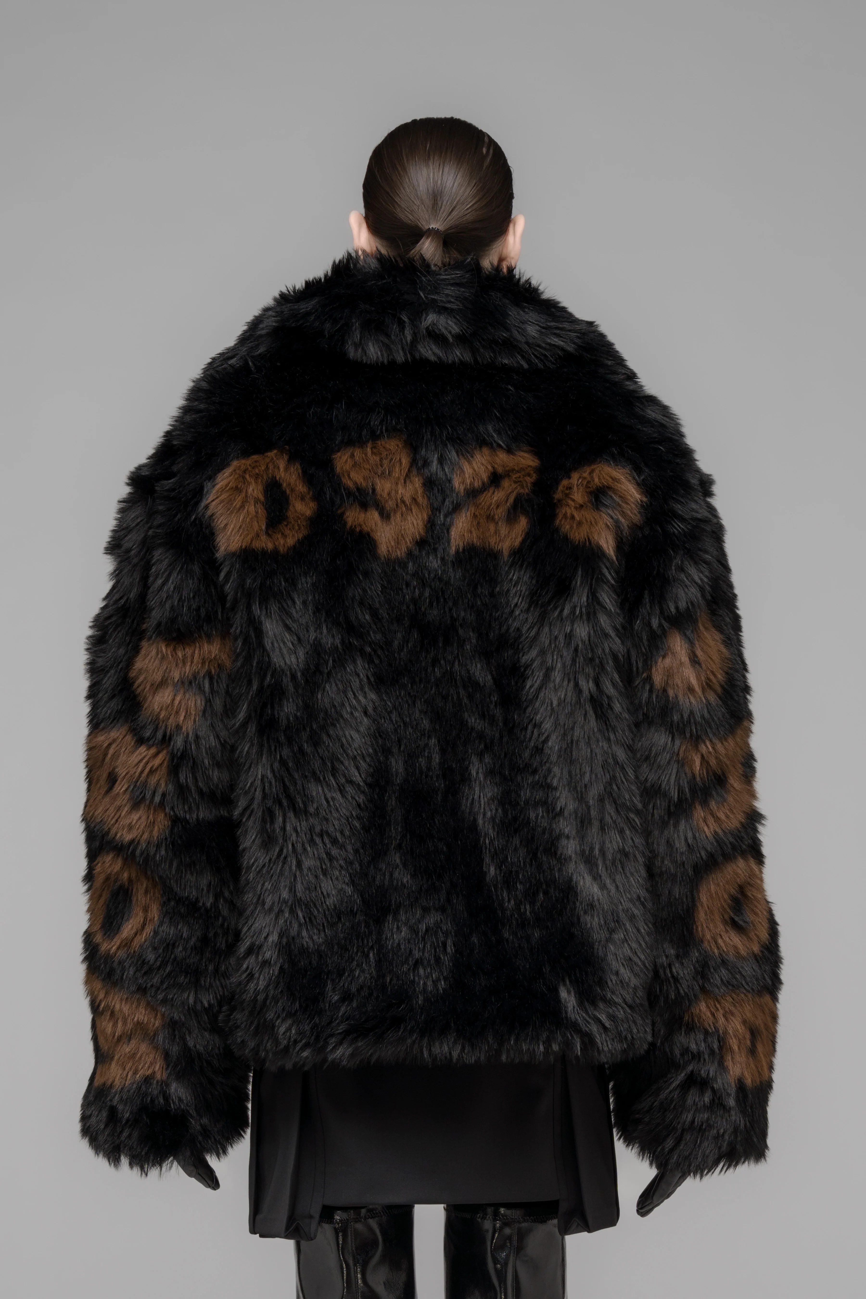 "MUDDY" FAUX FUR BLOUSON - Image 5