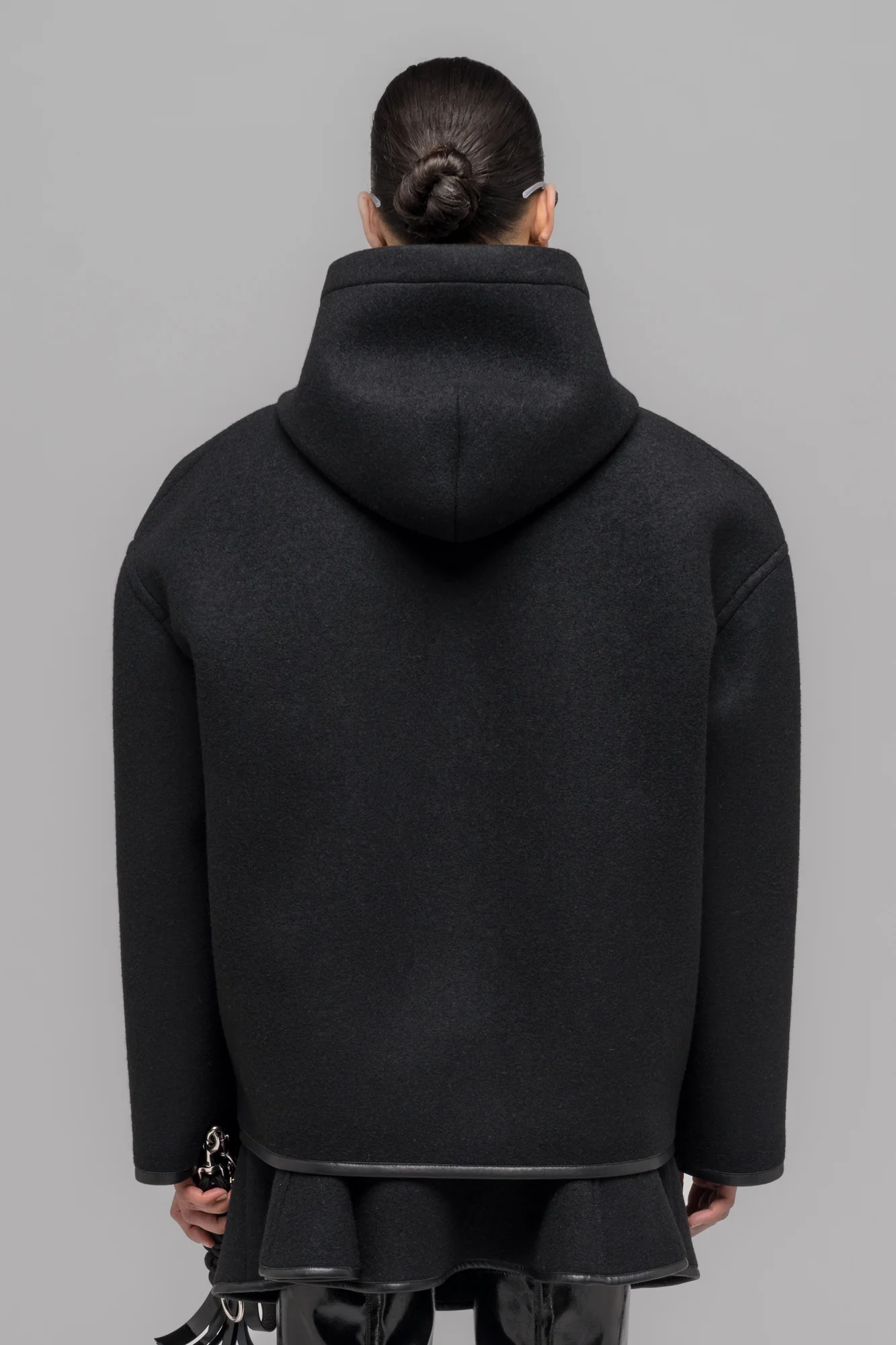 NEOPRENE ZIP UP HOODED JACKET - Image 5