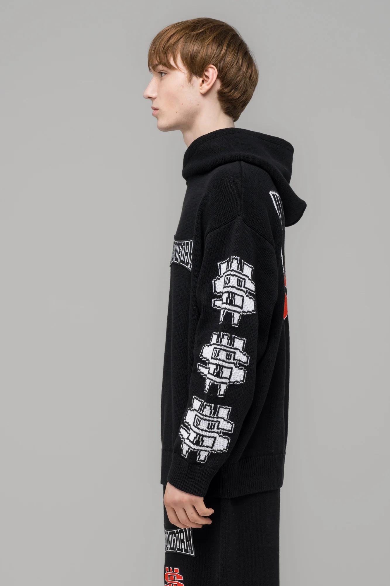 "ONE DOLLAR BILL" KNIT HOODIE - Image 3