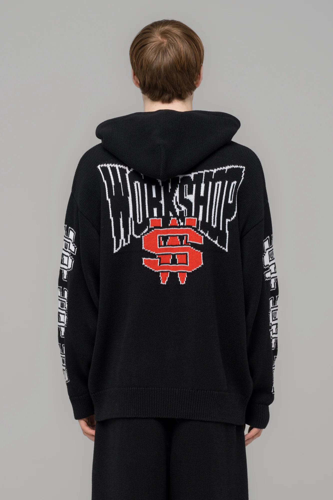 "ONE DOLLAR BILL" KNIT HOODIE - Image 4