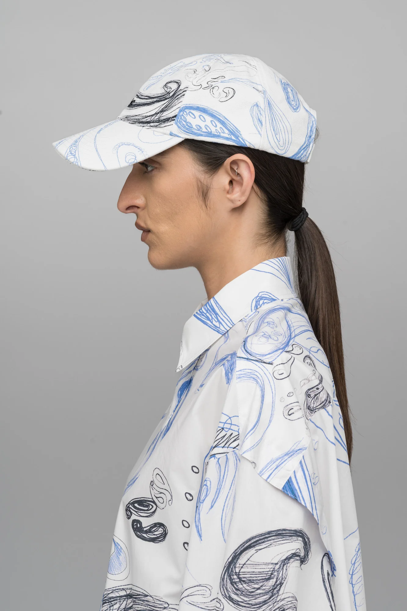 PAISLEY SCRIBBLE CAP - Image 3