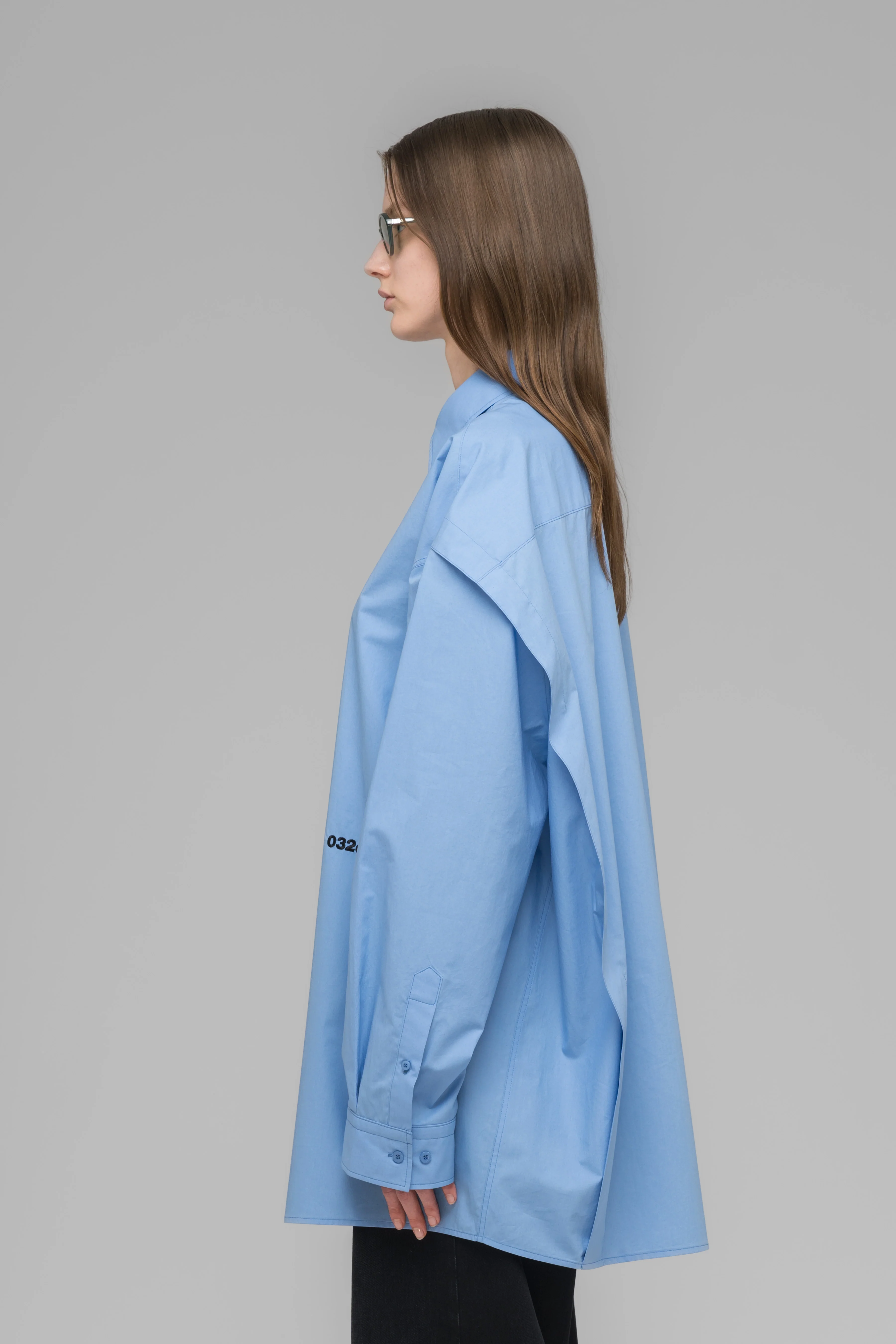 "PLEASE STEAM" OVERSIZED SHIRT - Image 3