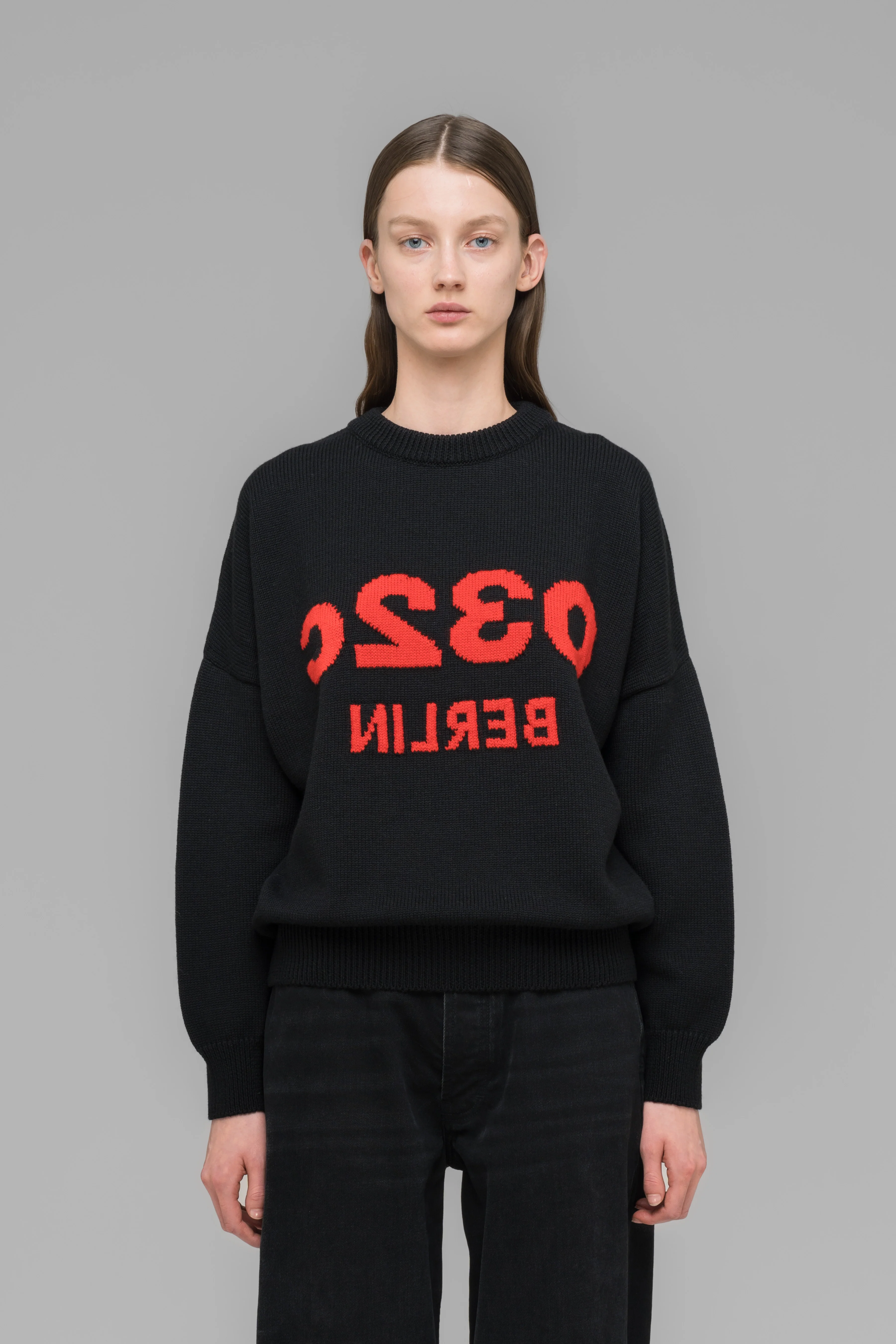 "SELFIE" SWEATER BLACK&RED - Image 2