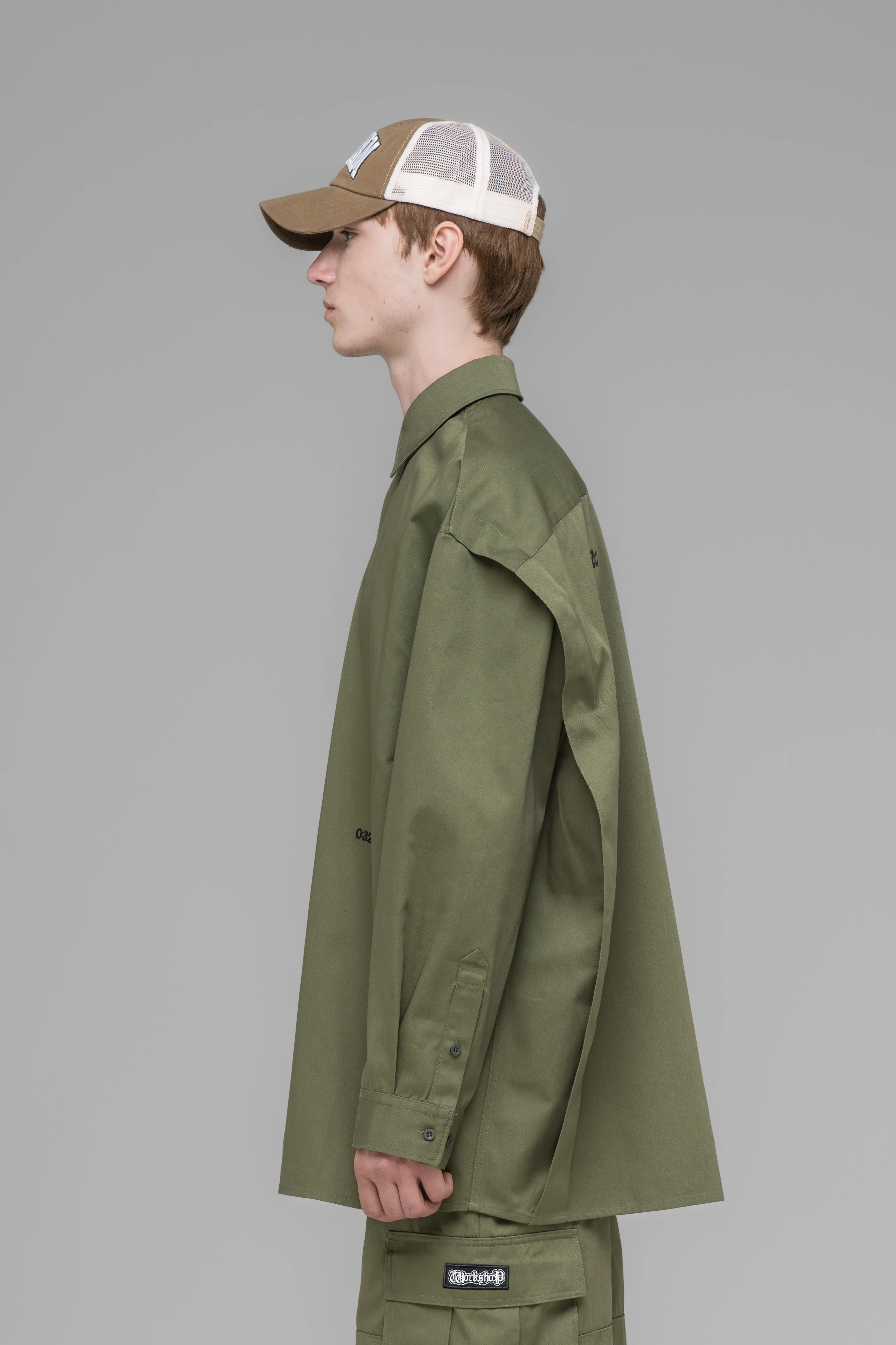 "STEAMING OPTIONAL" OVERSIZED SHIRT - Image 4