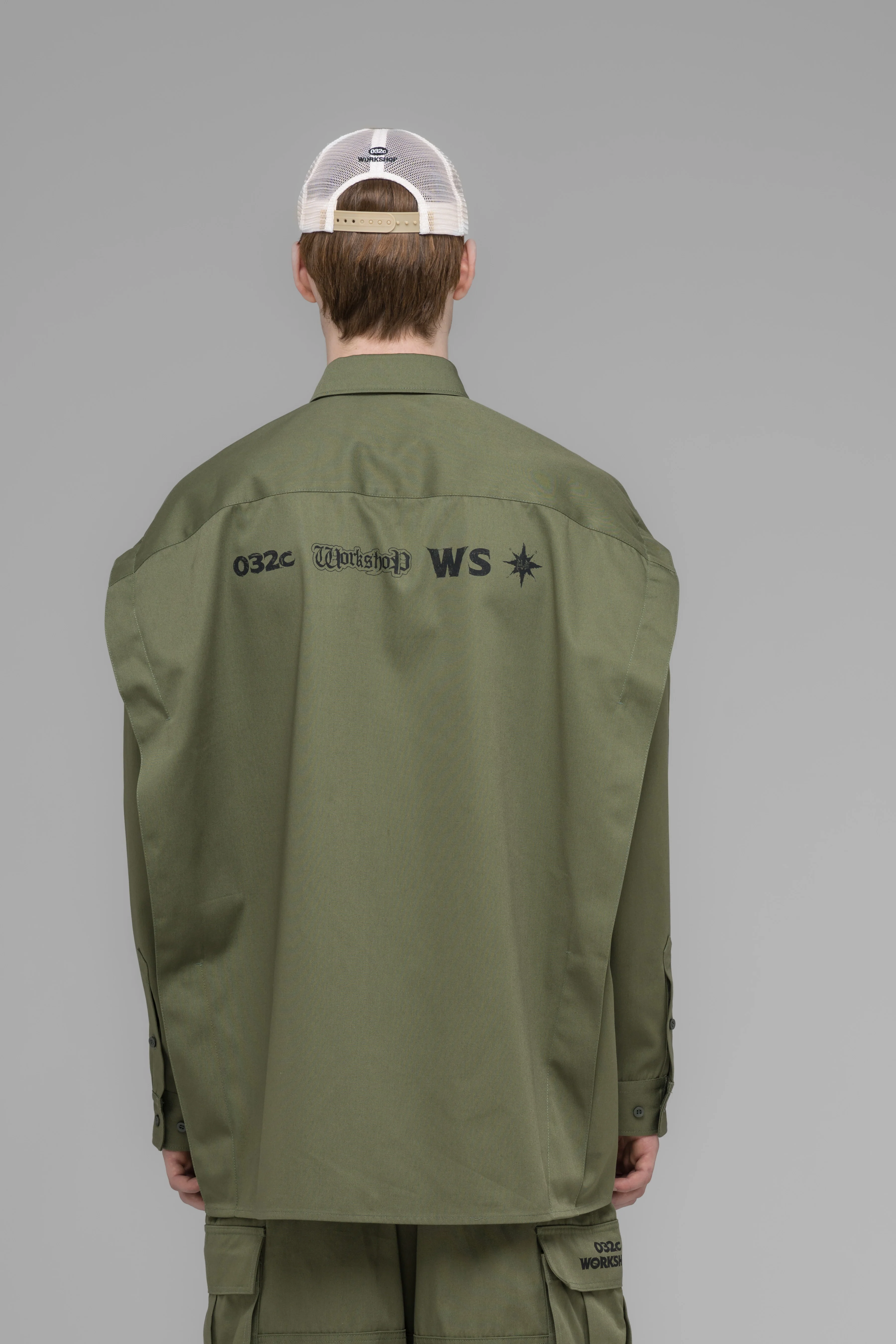 "STEAMING OPTIONAL" OVERSIZED SHIRT - Image 5