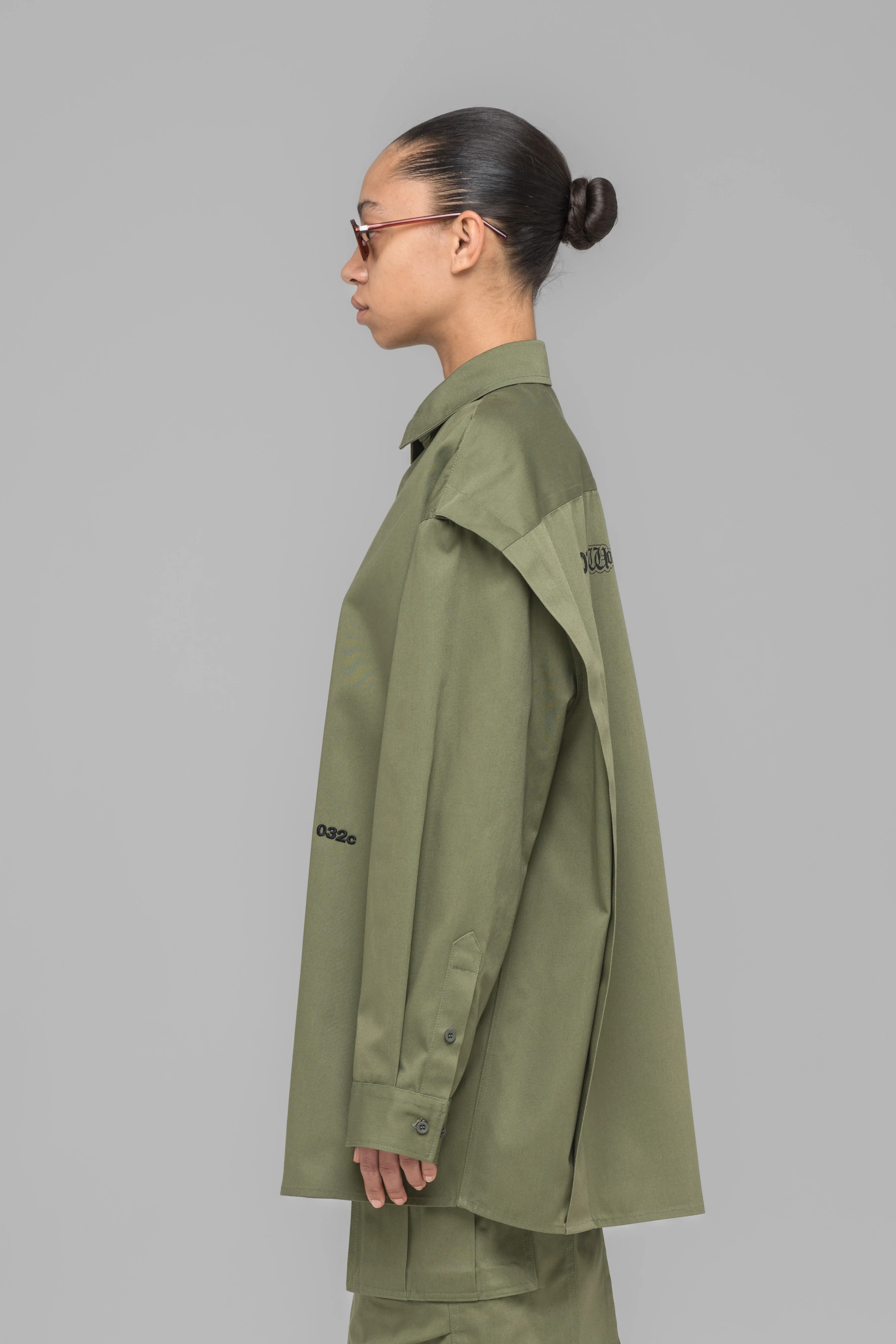 "STEAMING OPTIONAL" OVERSIZED SHIRT - Image 3