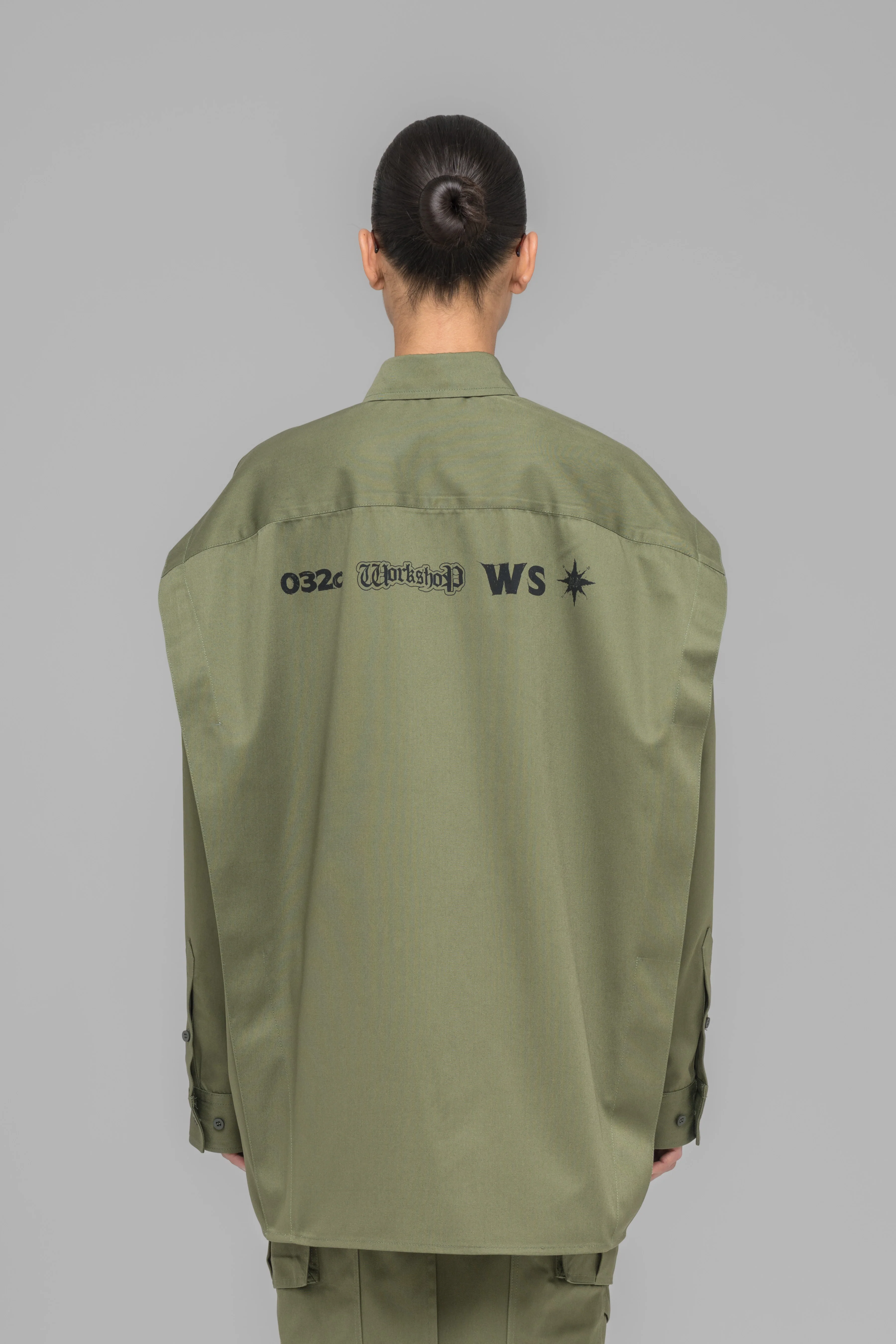 "STEAMING OPTIONAL" OVERSIZED SHIRT - Image 4